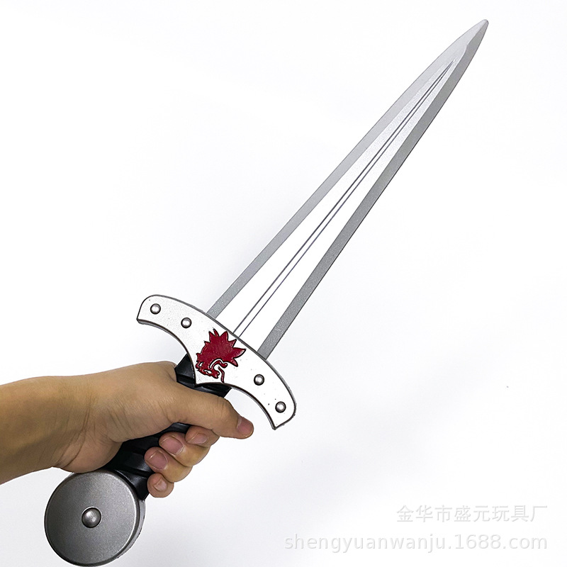 New children's toy sword and knife PU rubber Halloween set, sword and shield combination weapon model manufacturer wholesale and consignment Application Scenario