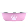 Pet bowls, dog basins, stainless steel dog bowls, anti-slip water basins, double-layer anti-slip and shock-resistant pet feeders, cat bowls available for delivery Item Picture