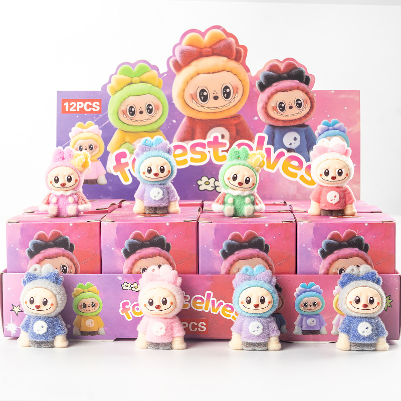 Plush teddy figurines, children's toys wholesale, trendy toys, dolls, blind bags and blind boxes Application Scenario