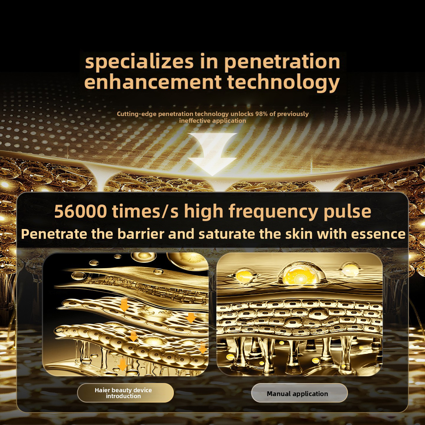 shanilak cross-border beauty Device Facial Gift, beauty device home facial brightening essence Introduction device Qixi Festival gift