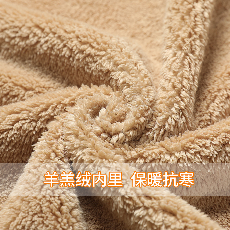 抓绒衣裤实物图