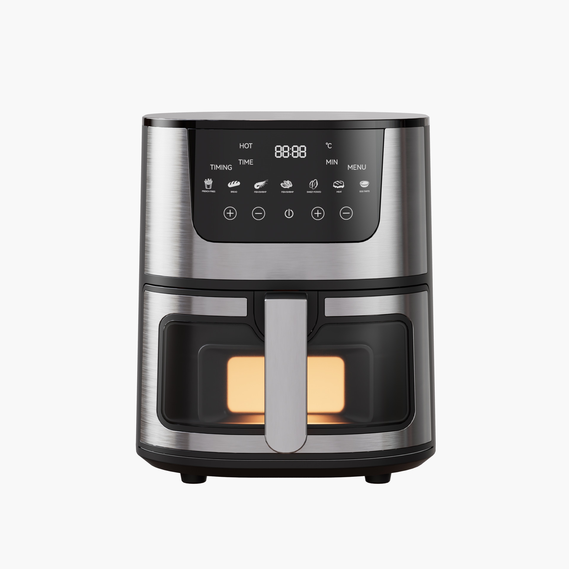 氣炸鍋/油炸锅/空气炸锅/airfryer/薯片油炸机白底实物图