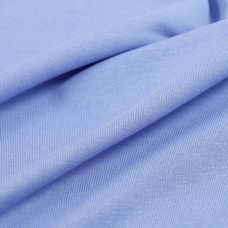 现货华棉涤棉卫衣布料复合针织面料秋冬加绒卫衣卫裤服装面料产品图