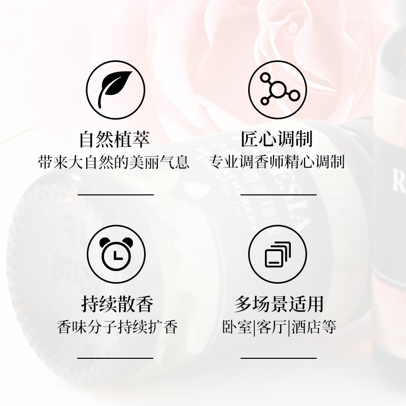 10ML water-soluble humidifier aromatherapy essential oil, lavender and rose aromatherapy essential oil, wholesale from the source factory Specification drawing