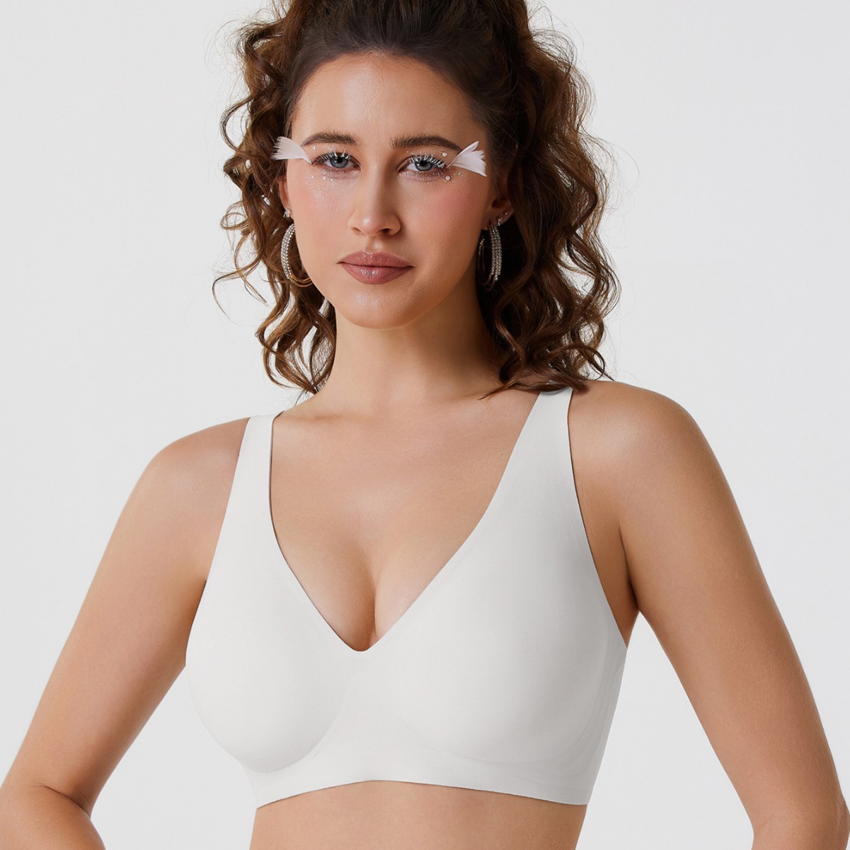 无痕文胸实物图