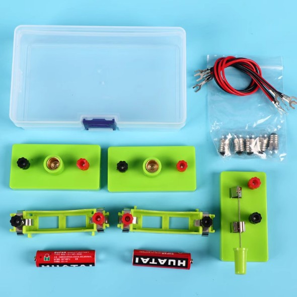 Science experiment kits for primary and secondary school students: Physics, electricity, light bulbs, series and parallel circuits, teaching materials, science and education equipment Application Scenario