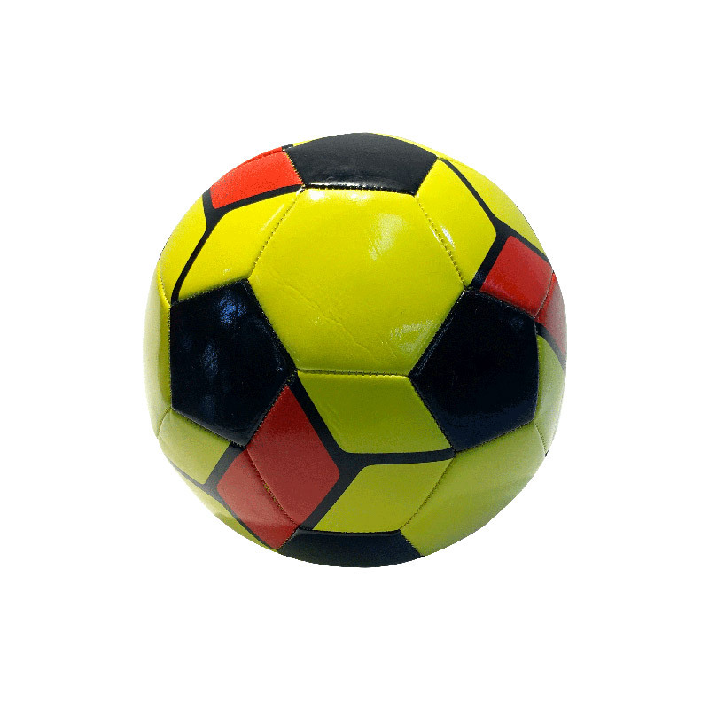 Cross-border one-fabric machine-sewn footballs for student training, outdoor sports PVC single-fabric footballs in various styles in stock Item Picture