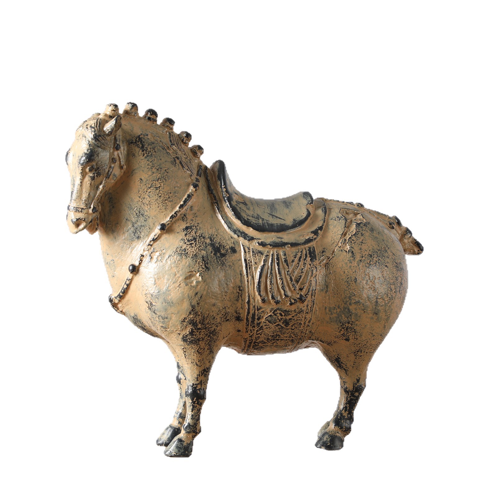 2026 Resin horse statues, hotel and home handicrafts, ornaments, handcrafted items, exquisite decorative items Item Picture