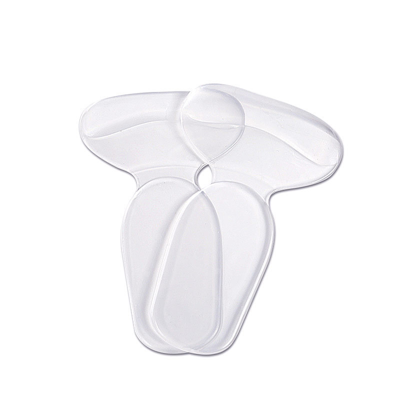 Transparente invisible en forma de T rear seguidor engrosado no seguidor dos en uno talón de silicona amortiguador de choque anti-abrasión cojín de media talla Application Scenario