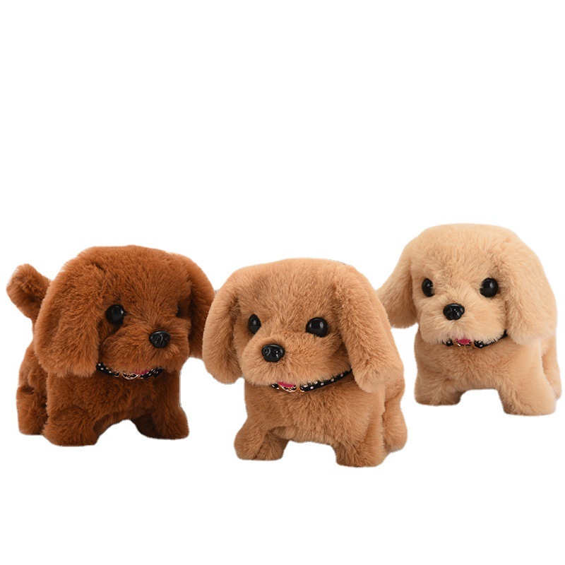 Toy dogs, children's plush electric toys, walking simulation dogs, electric dogs, street vending, electronic puppies, pets Item Picture
