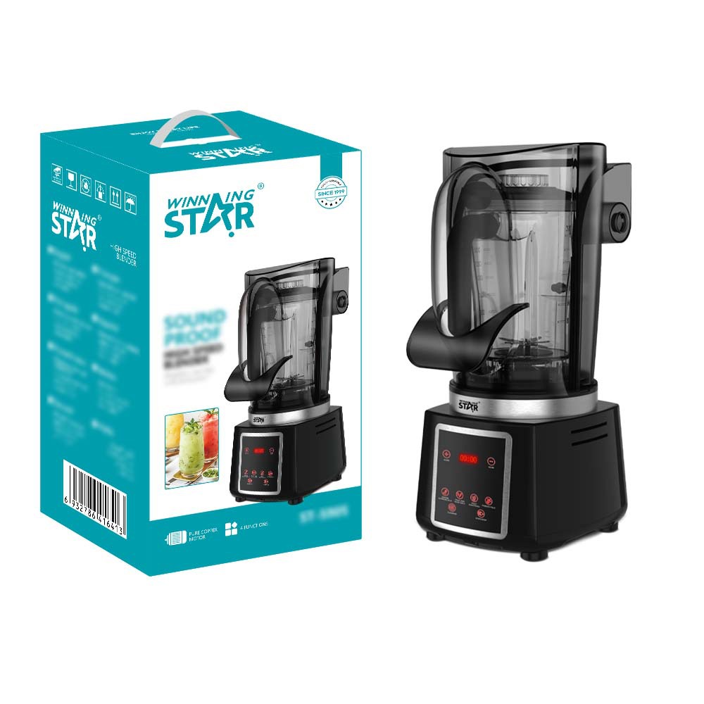 winning star foreign trade exclusive commercial juice juicer, soy milk milkshake multi-functional juicer, soundproof blender