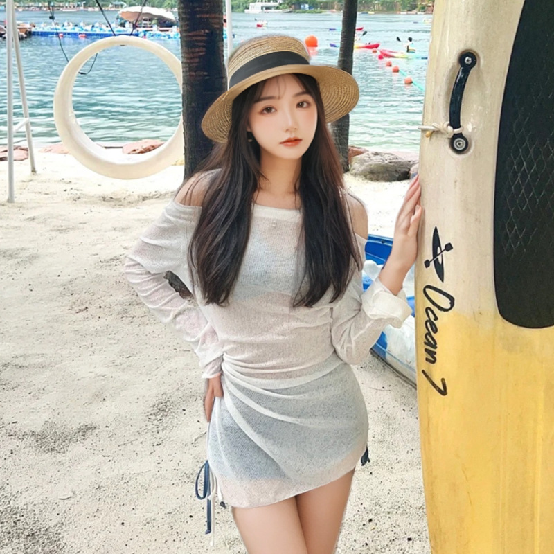 比基尼/比基尼泳衣/跨境泳衣/泳衣女露背欧美/女士连体泳衣产品图