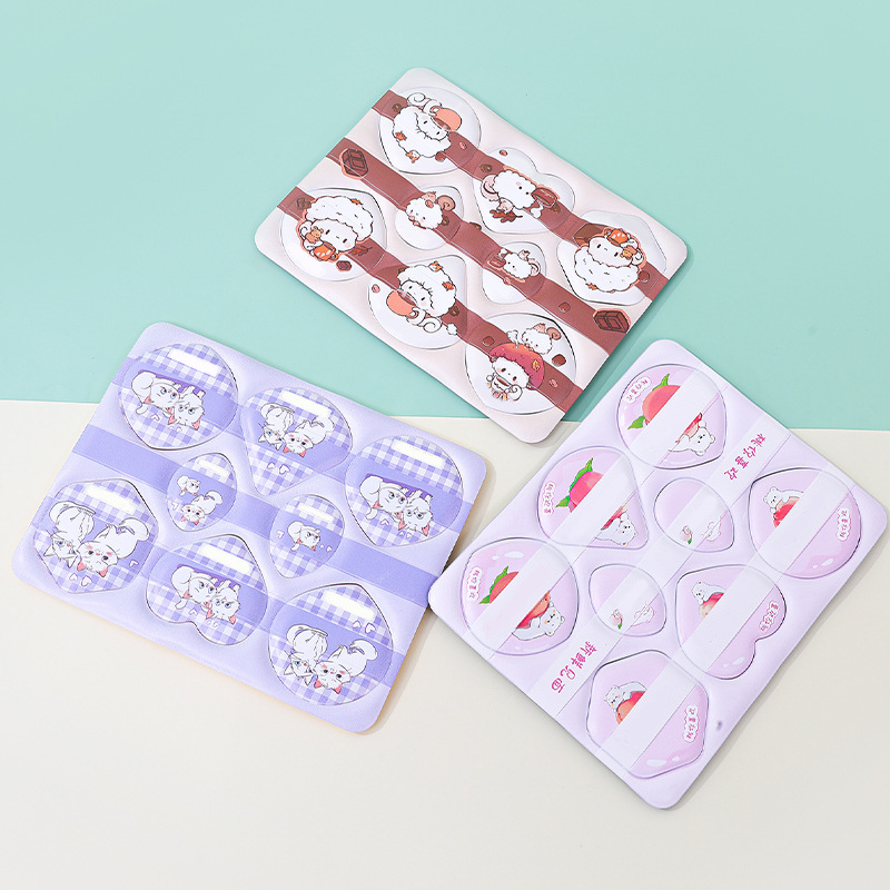 工厂定制采摘系列气垫粉扑不吃粉干湿两用聚氨酯化妆海绵美妆工具产品图