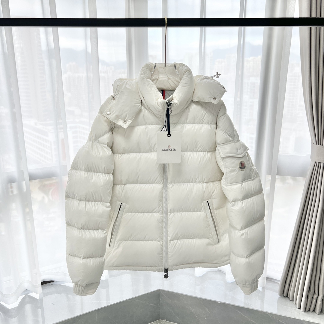 Mengkou Maya, Maya hooded shiny coat, Maire90 white goose down Suyen down jacket, female princess on the run Application Scenario