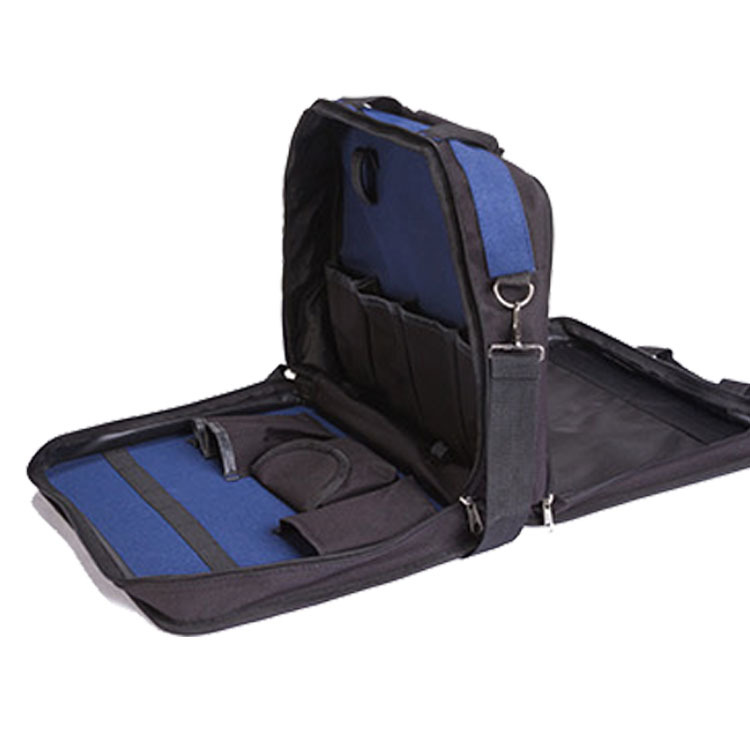 Expert selection tool kit, electrician, single-shoulder bag, organization and storage, wear-resistant canvas crossbody bag, multi-functional tool kit Item Picture
