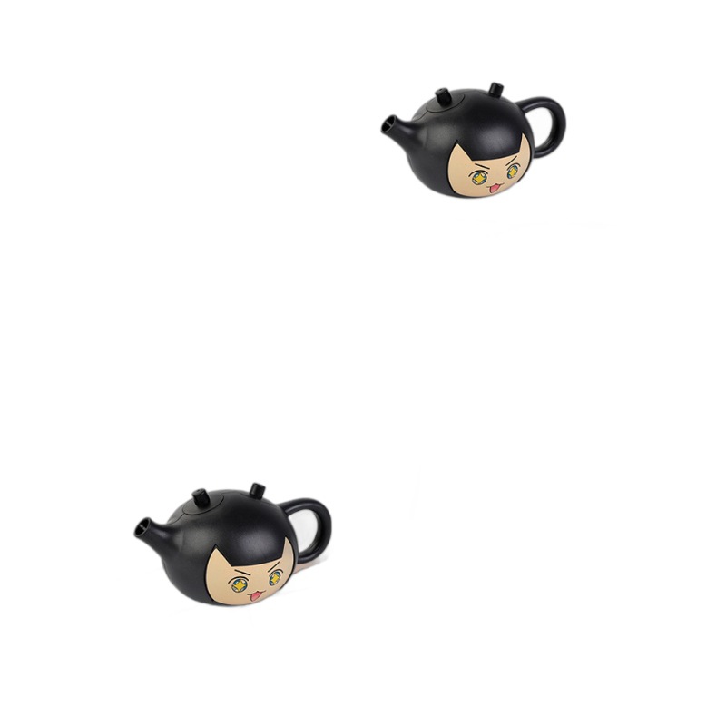 The Magic teapot glass tea brewing set, tea stove, teapot, glass tea brewing teapot, and glass tea boiling ware are portable and practical Item Picture