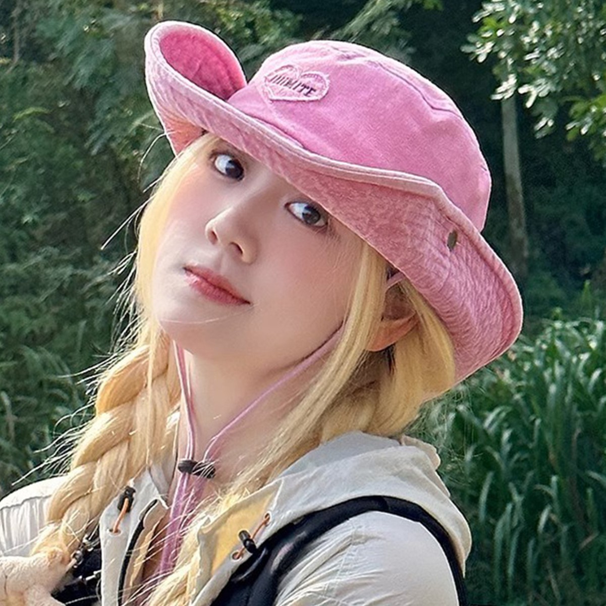 春夏帽子女款清新韩系防晒帽夏天户外太阳帽高级感百搭登山渔夫帽细节图