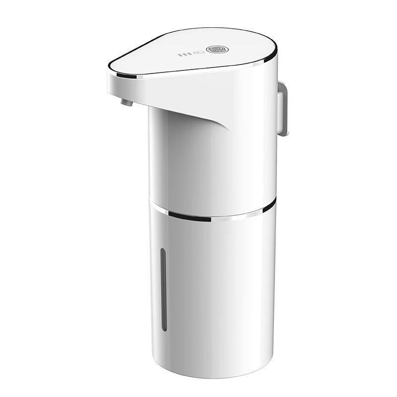 The AS127 household rechargeable children's bubble wash phone with automatic sensor hand sanitizer can be wall-mounted as a small soap dispenser Item Picture