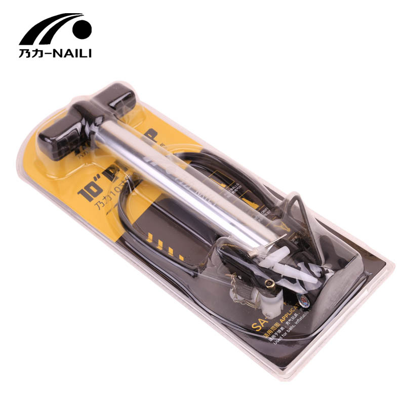 32cm aluminum alloy air pump, multi-functional manual basketball air pump, ball air pump, ball air filling pump Application Scenario