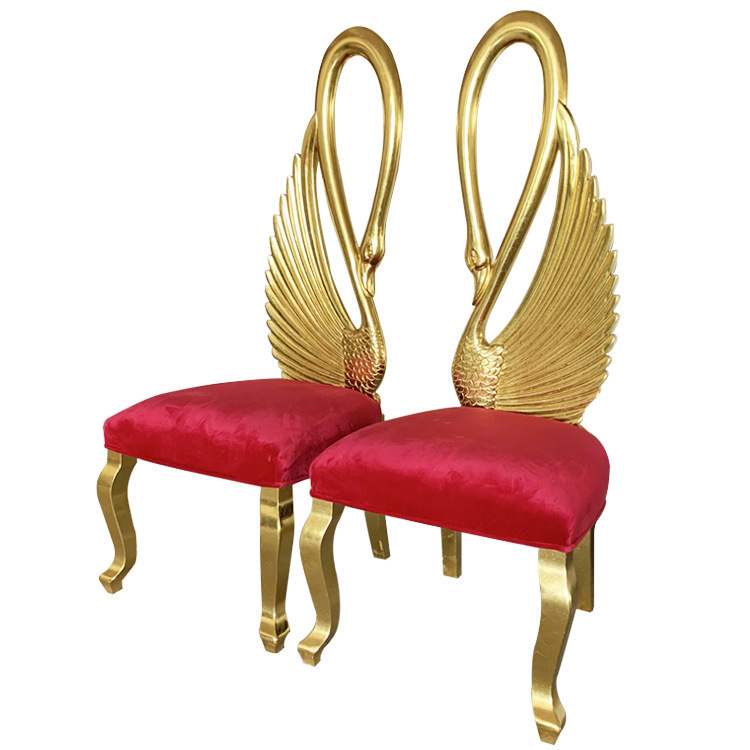 Star Factory wholesals hotel banquet chairs, electroplated chairs, wedding hall electroplated gold coin chairs, and event wedding hall chairs Specification image