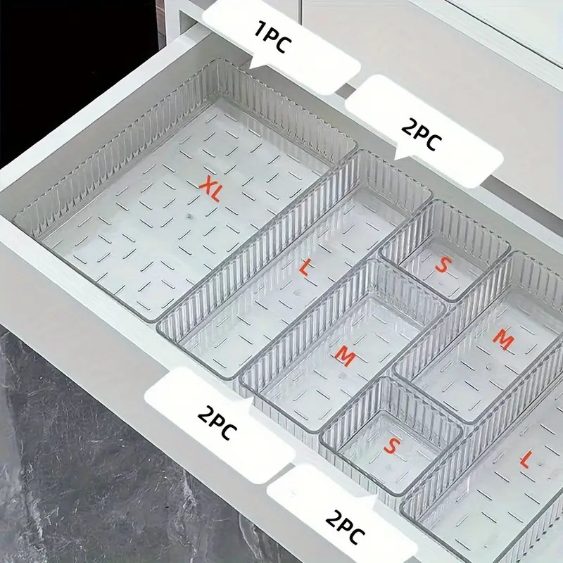 Plastic boxes, cute student PET storage wholesale, desktop transparent storage boxes, book boxes, cosmetics and jewelry organization Application Scenario