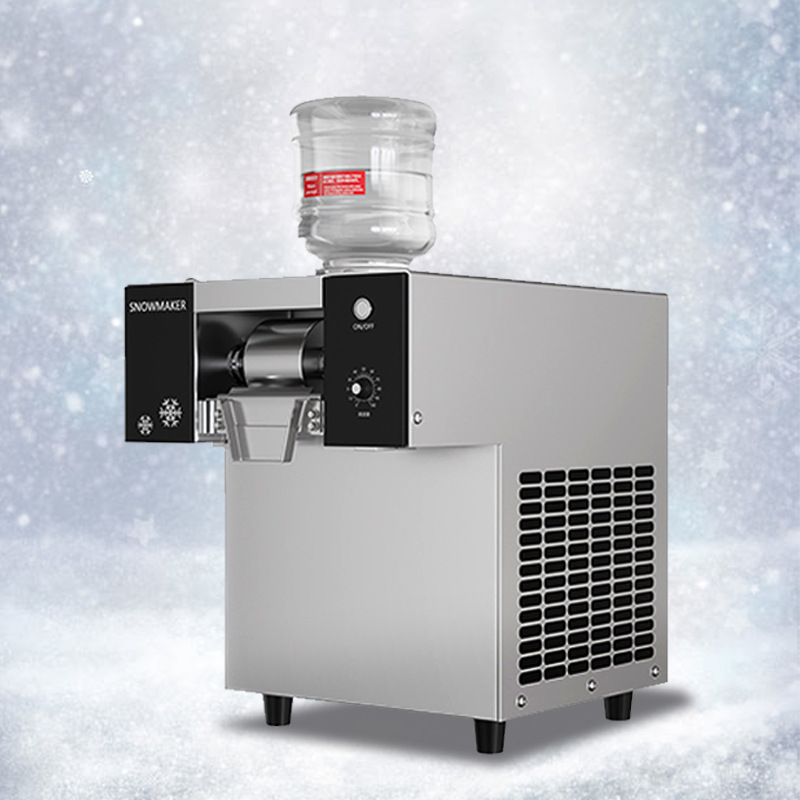 Snowflake ice maker, colored snowflake machine, commercial milk smoothie, fully automatic shaved ice machine, four-bucket fluffy ice machine Specification image