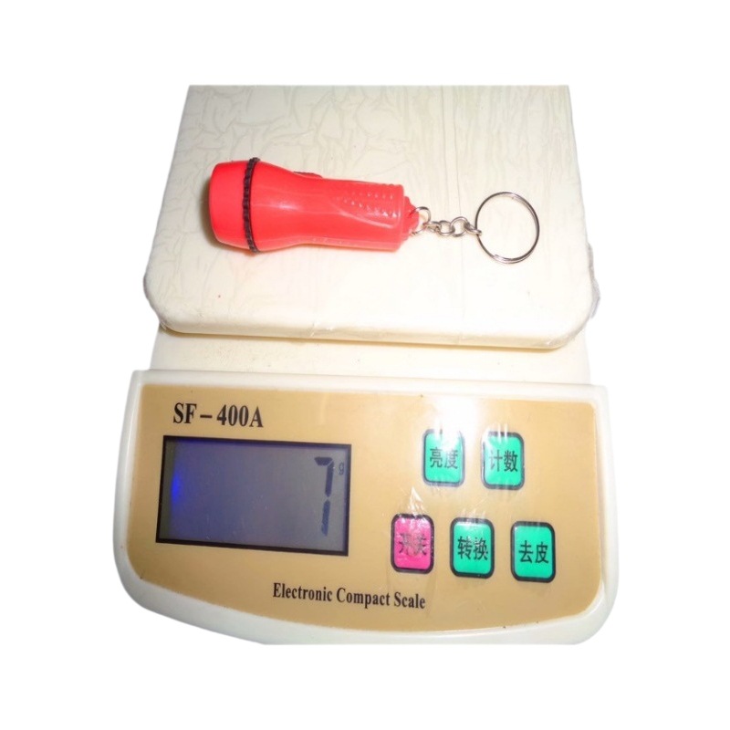 Gift: Glowing mini 668 flashlight, children's plastic toy, keychain, LED night light, factory direct sales Item Picture