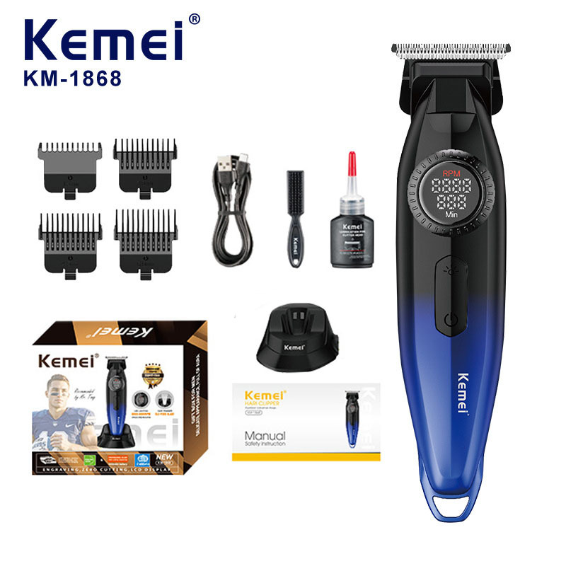科美kemei电推剪剃头推子专用电动理发器通用高速油头推剪KM-1868