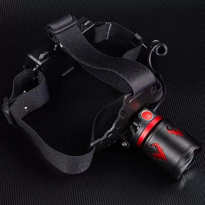 Headlamp, high-intensity white laser head-mounted flashlight, USB charging, outdoor emergency mountain climbing, fishing, zoom miner's lamp Application Scenario