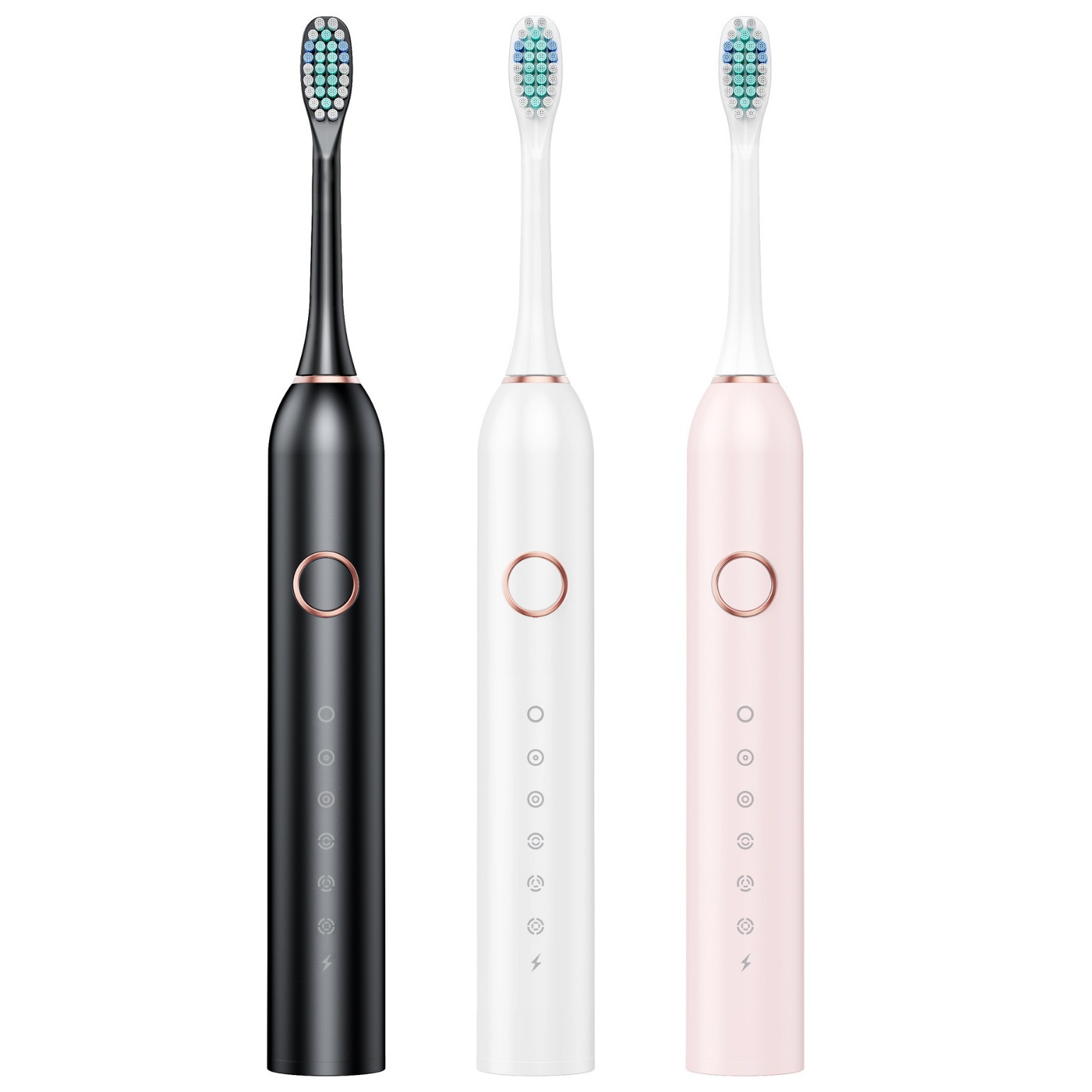 Cross border special for one piece generación de cabello nuevo seis niveles adulto hogar TPC recargable cepillo de dientes suave cerdas de limpieza cepillo de dientes eléctrico Item Picture
