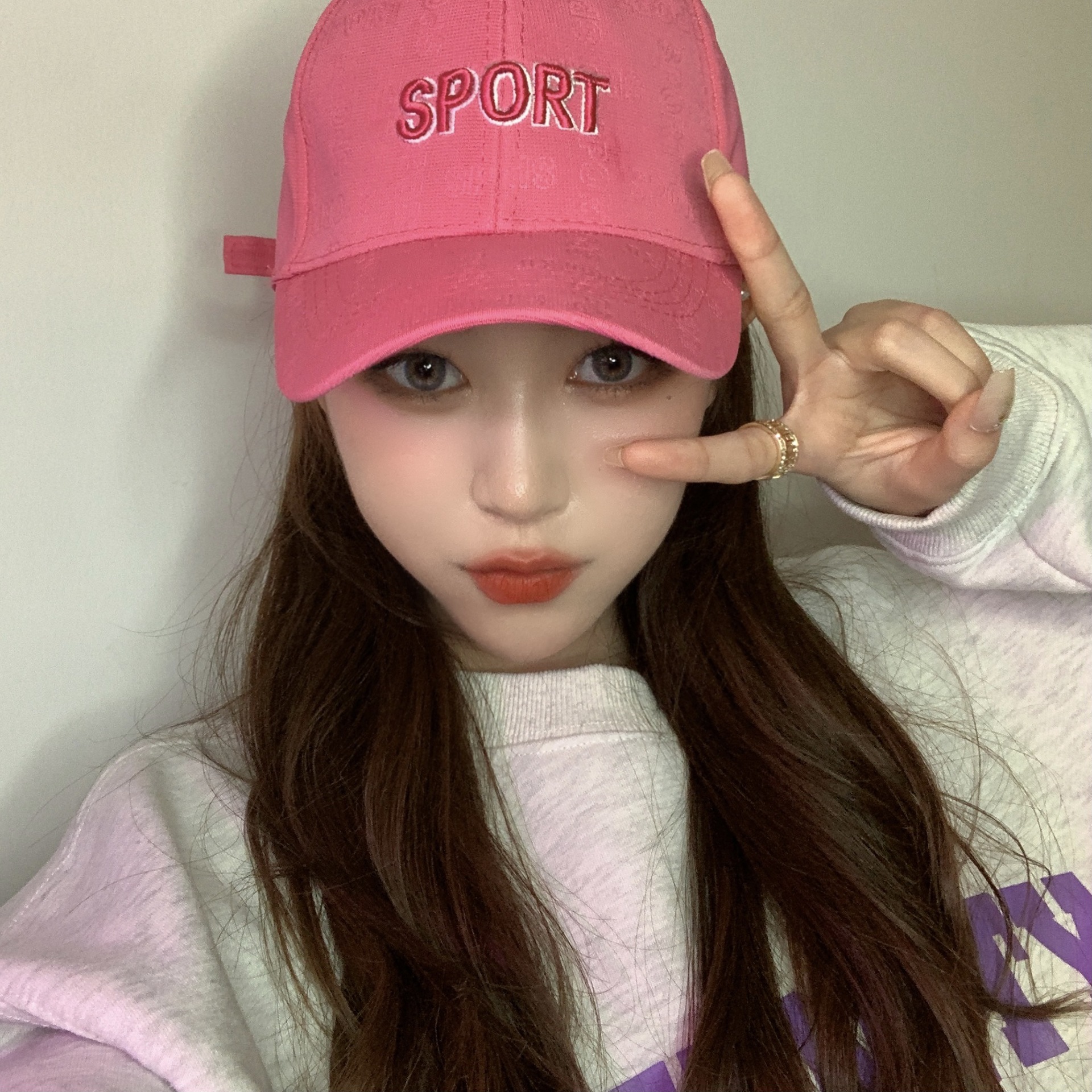 sport casual baseball cap, outdoor sports cap, men's and women's sun hat, spring and summer sun protection cap Item Picture