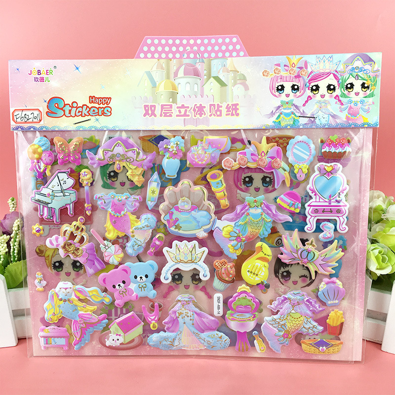 贴纸/造景贴纸/3Ⅾ浮雕贴/宝贴纸/水贴细节图