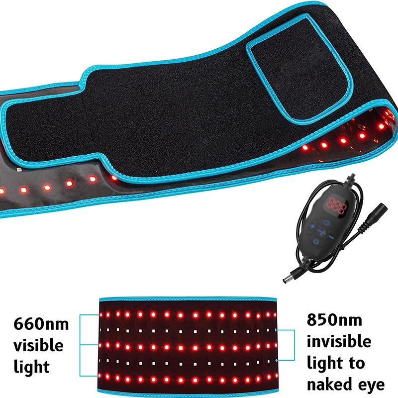 shanilak Red Light Warm Compress Belt, suitable for multi-site hot compress, suitable for home and office use in various scenarios, daily use, hot compress, and abdominal waist pad details Picture