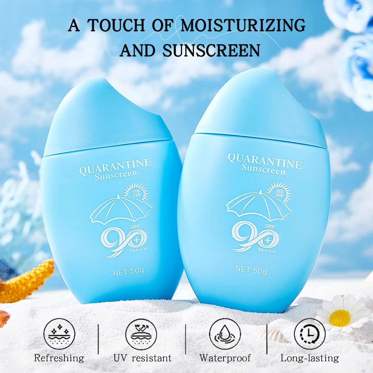 【 Cross-border Exclusive 】FORMBO Protective Cream - Outdoor UV Protection, Refreshing Quick-Forming Film, Moisturizing Protective Cream Wholesale details Picture