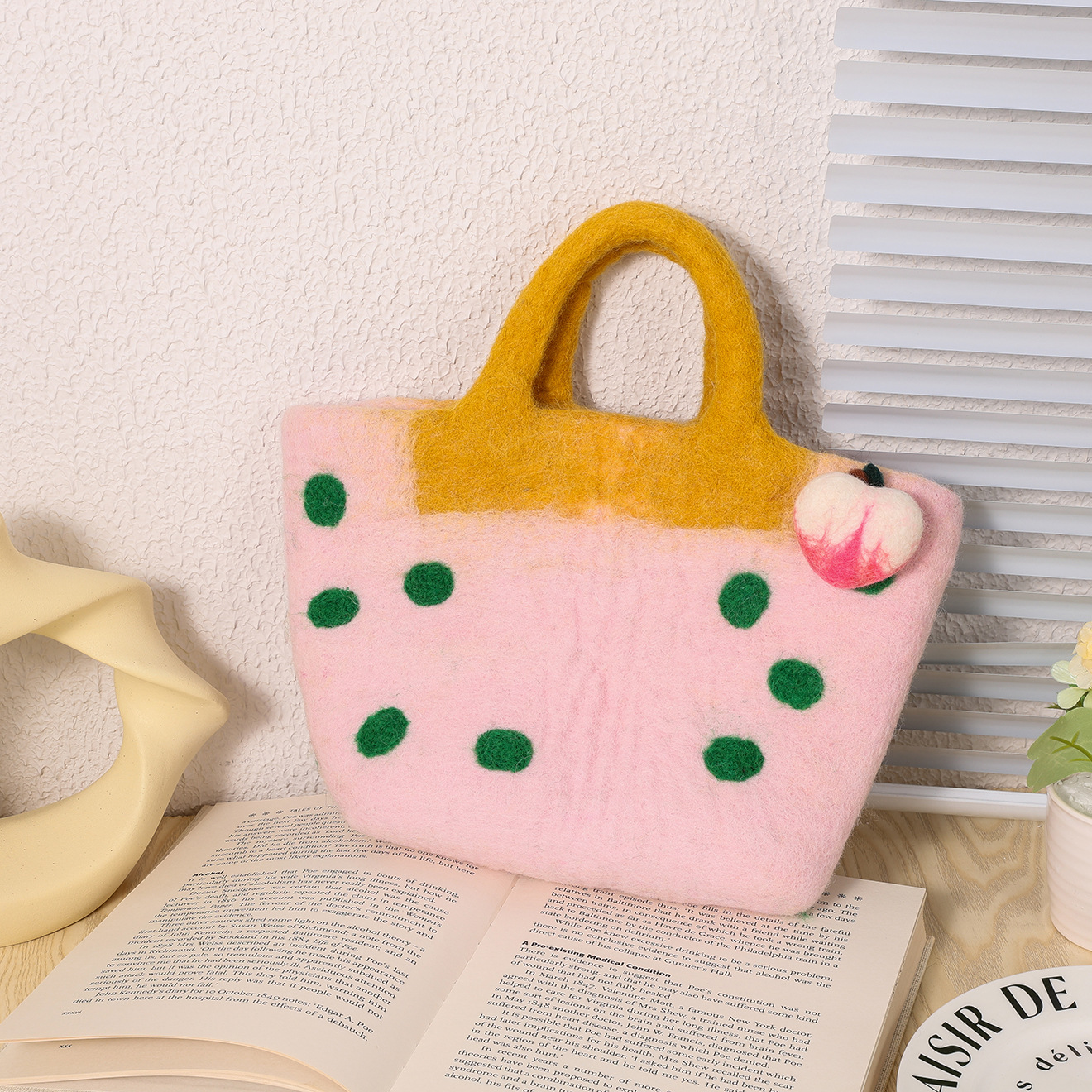 男士手提包实物图