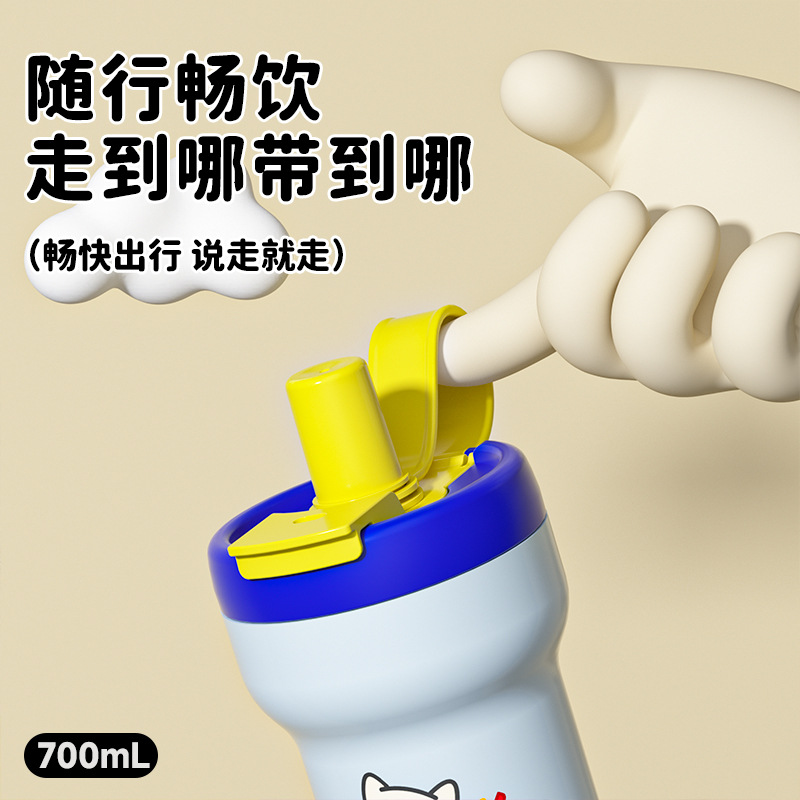 女高颜值保温杯新款内喷陶316不锈钢户外便携水杯大容量保冷杯子 Application Scenario
