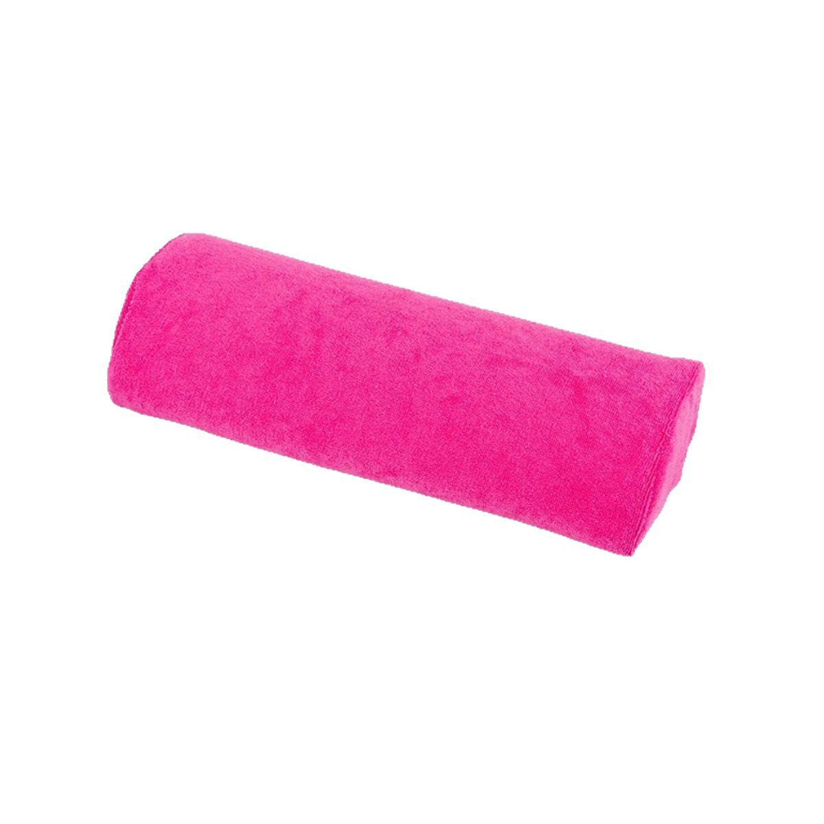 Cross-border nail art hand pillow, nail towel hand pillow, semi-circular wrist pillow, detachable and washable pink nail art tool hand pillow Item Picture