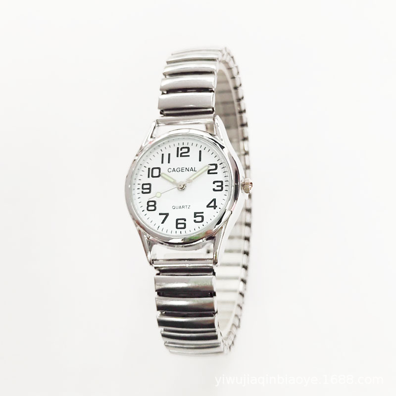 Elastic band digital senior watch, elastic band advertising gift watch, couple watch, ordinary life waterproof watch Application Scenario