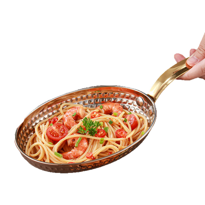 المقلاة الذهبية من المقلاة الذهبية من الفولاذ غير القابل للصدأ من طراز Mostel Expine Item Picture