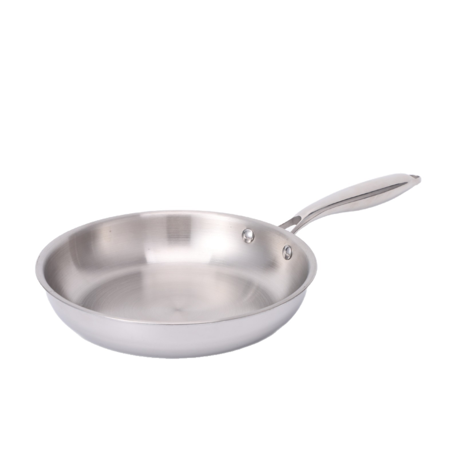 Extra grueso acero inoxidable 316 sartén sin recubrimiento antiadherente steak steak huevo hook hook gas Item Picture