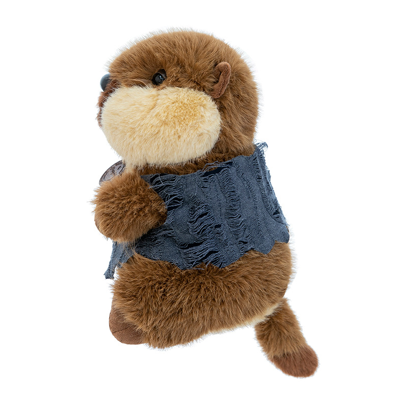 Wholesale of super cute marmot plush toys, claw machine dolls, children's soothing dolls and home decorations Item Picture