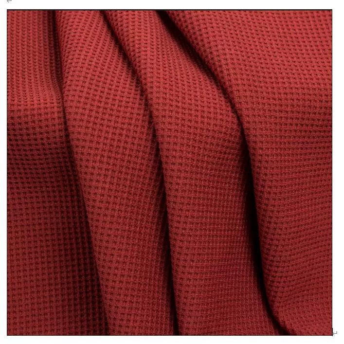 Innovative Style knitted fabric 250g stretch Waffle trendy brand knitted jacquard fabric T-shirt is now available on e-commerce platforms Application Scenario