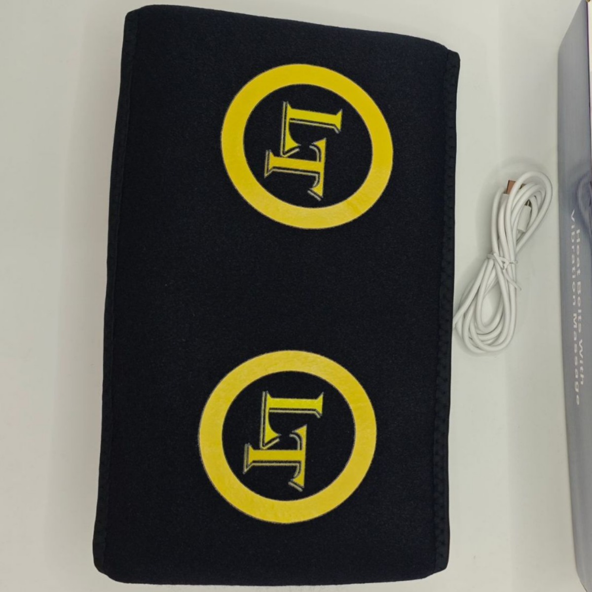 Wholesale Of Cross-Border Heated Waist Support Belts For Heat Preservation, Vibration Relief, Pressure Relief, And Lower Back Pain Relief Specification drawing