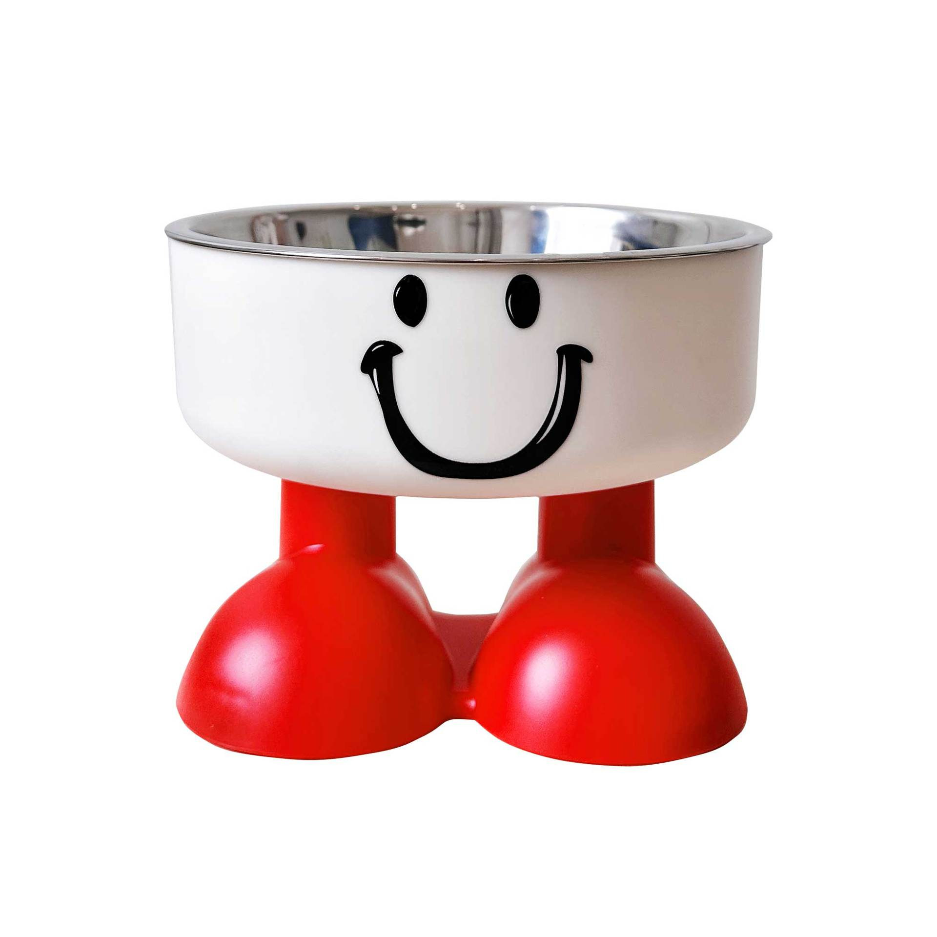 Factory direct sales of pet bowls, high appearance level, high feet to protect the cervical vertebrae, stainless steel bowls to prevent knocks, cat food bowls, dog basins, dogs Item Picture