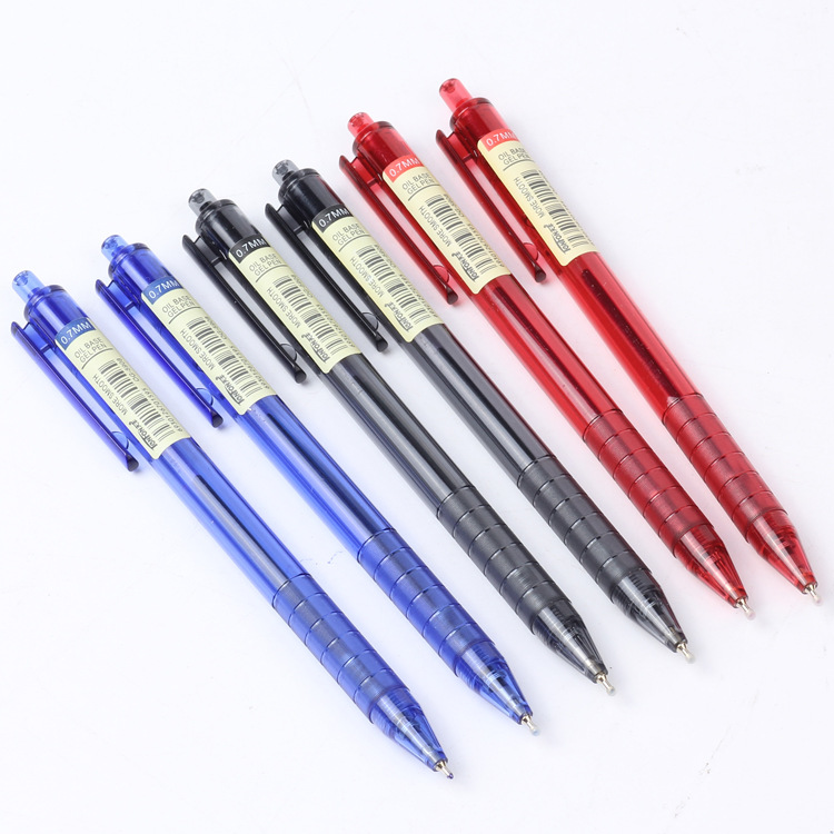 Tianfeng Red Blue Black Plastic Smooth Oil Pen 5908 Ballpoint Pen Direct sales from the manufacturer details Picture