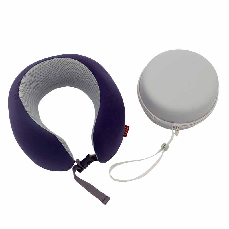 Portable eva storage box, memory foam U-shaped pillowcase, Kanglewu travel and office neck pillow, wholesale of neck protectors Item Picture