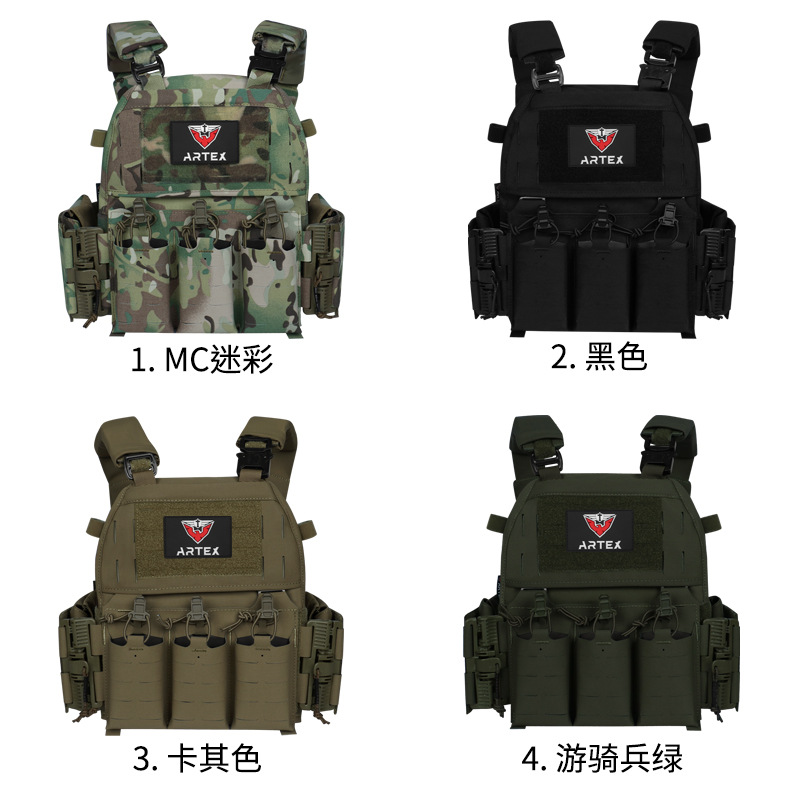 Yitu Outdoor Multi-functional waterproof nylon Military enthusiast Laser quick-release tactical vest vest modular elastic hanging Application Scenario