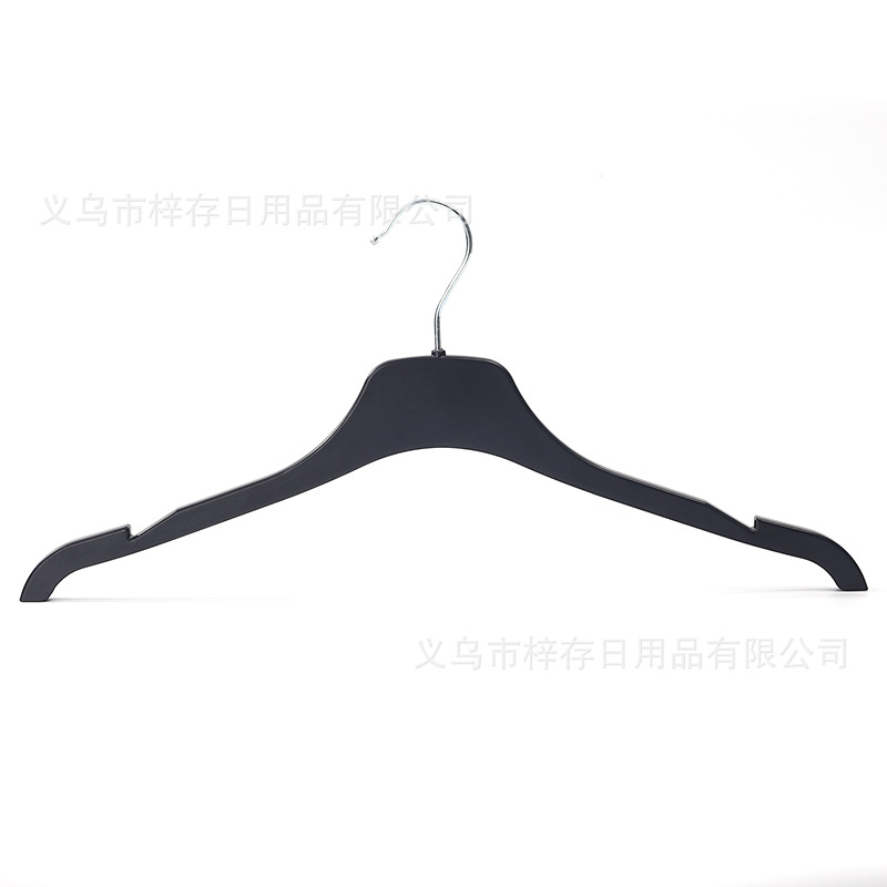 Wholesale of large-sized, thickened, seamless, men's and women's suit hangers specifically designed for clothing stores Item Picture