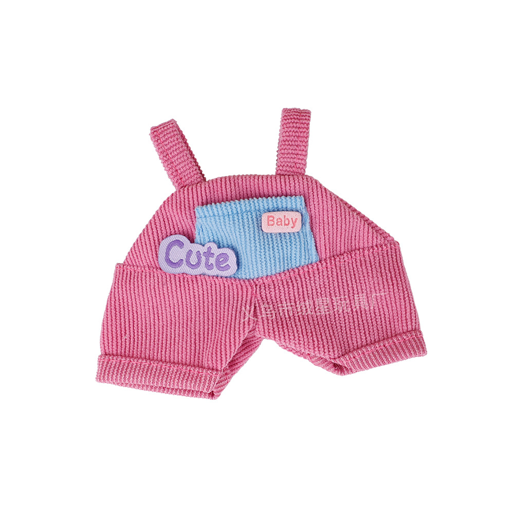 娃衣/拉布布娃衣/棉花娃娃/labubu娃衣/娃娃衣服白底实物图