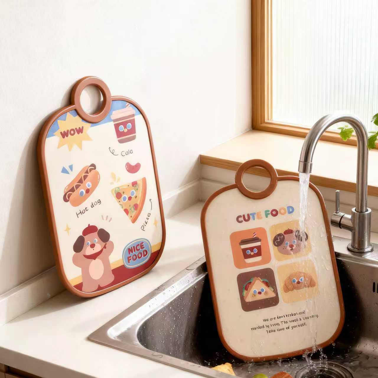 实木菜板/菜板/纯钛菜板/不锈钢菜板/硅胶菜板产品图